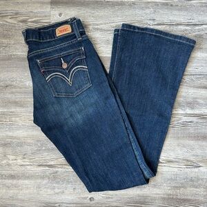 Levi blue jeans